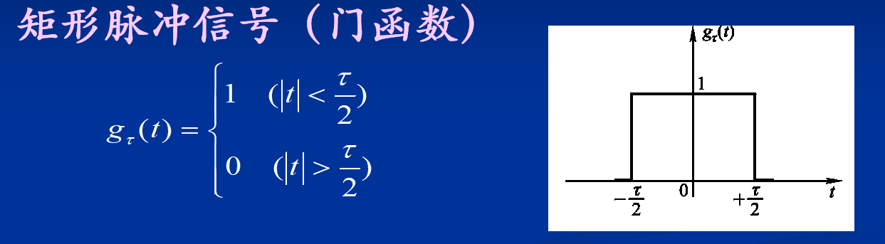 矩形脉冲信号